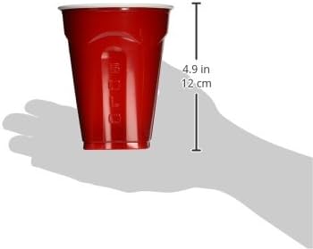 red solo measuring cup