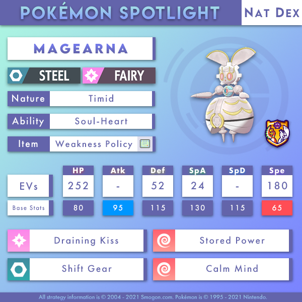 pokemon magearna smogon