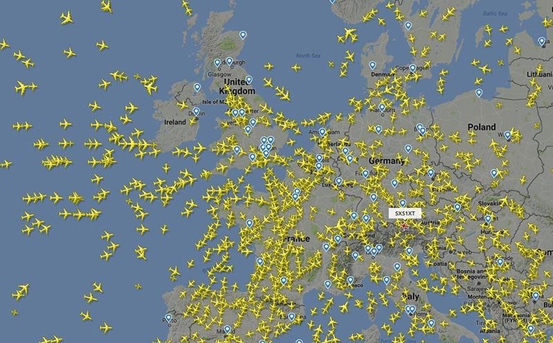 flight24 radar live