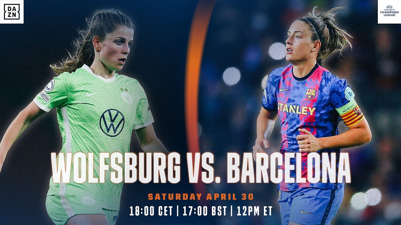 fc barcelona femení vs vfl wolfsburg women timeline