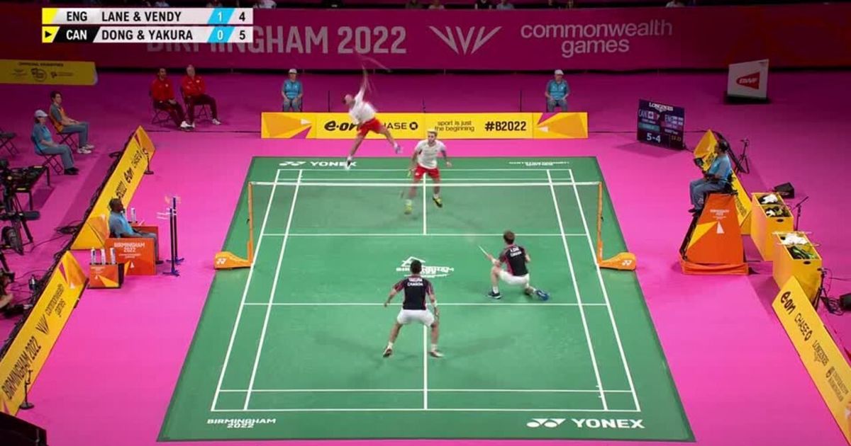 badminton commonwealth games live