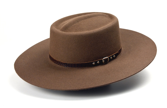 brown western hats