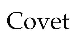 covet pronunciation