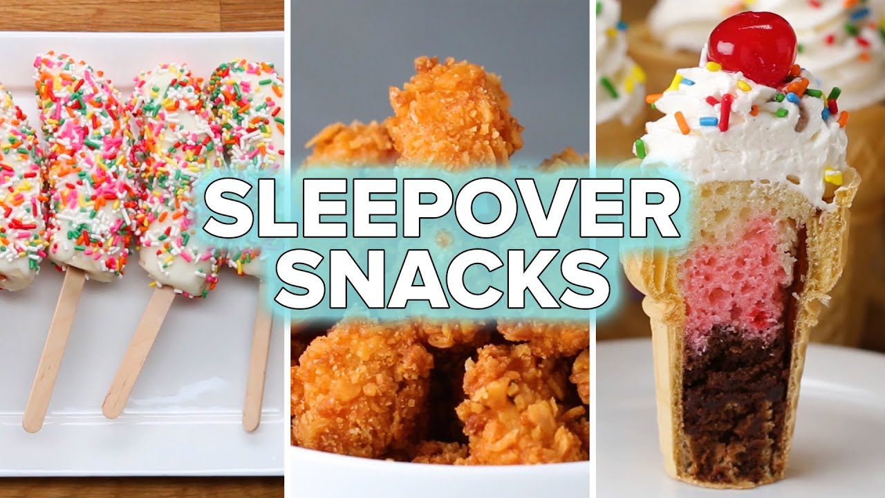 sleepover party snacks