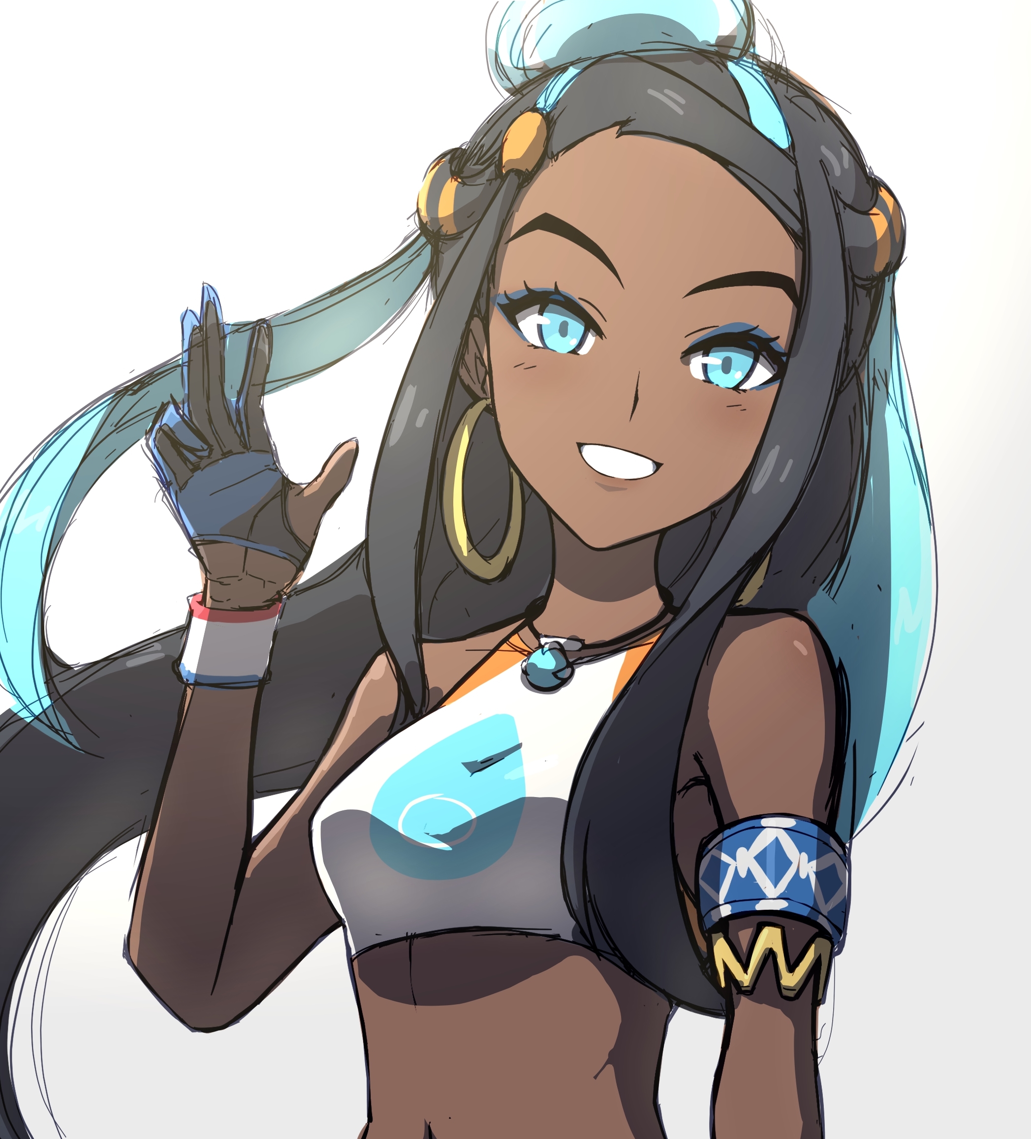 pokemon nessa fanart