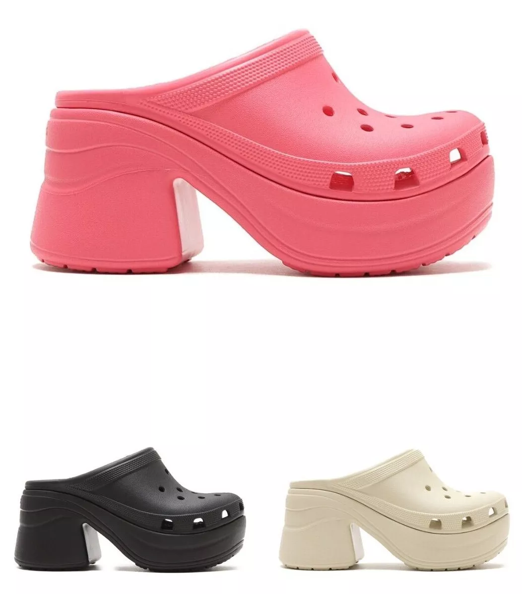 crocs heels