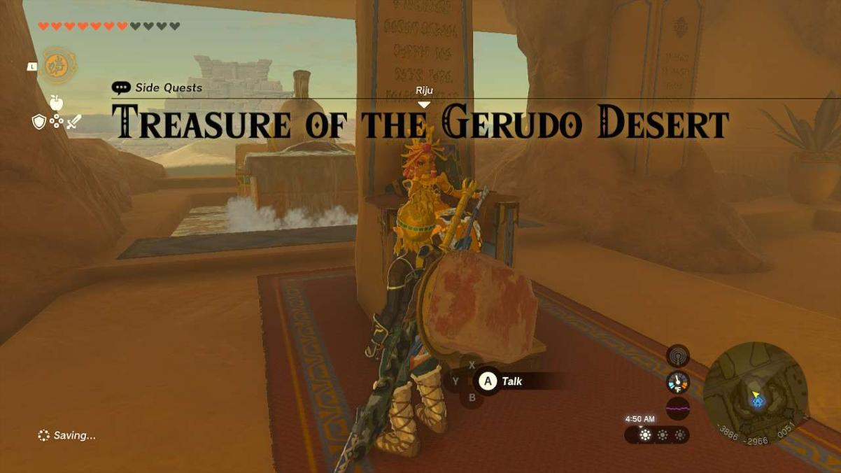 treasure of gerudo desert