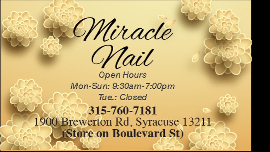 miracle nails syracuse