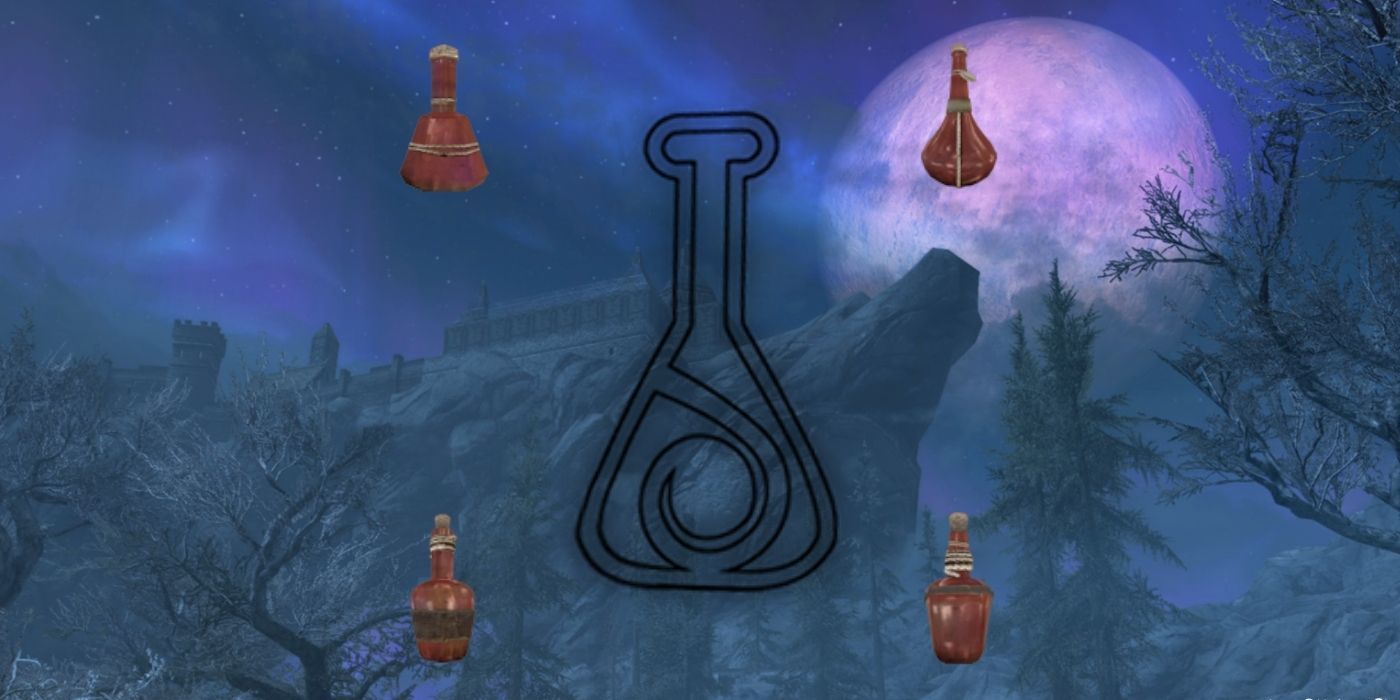 how to make potion of healing skyrim