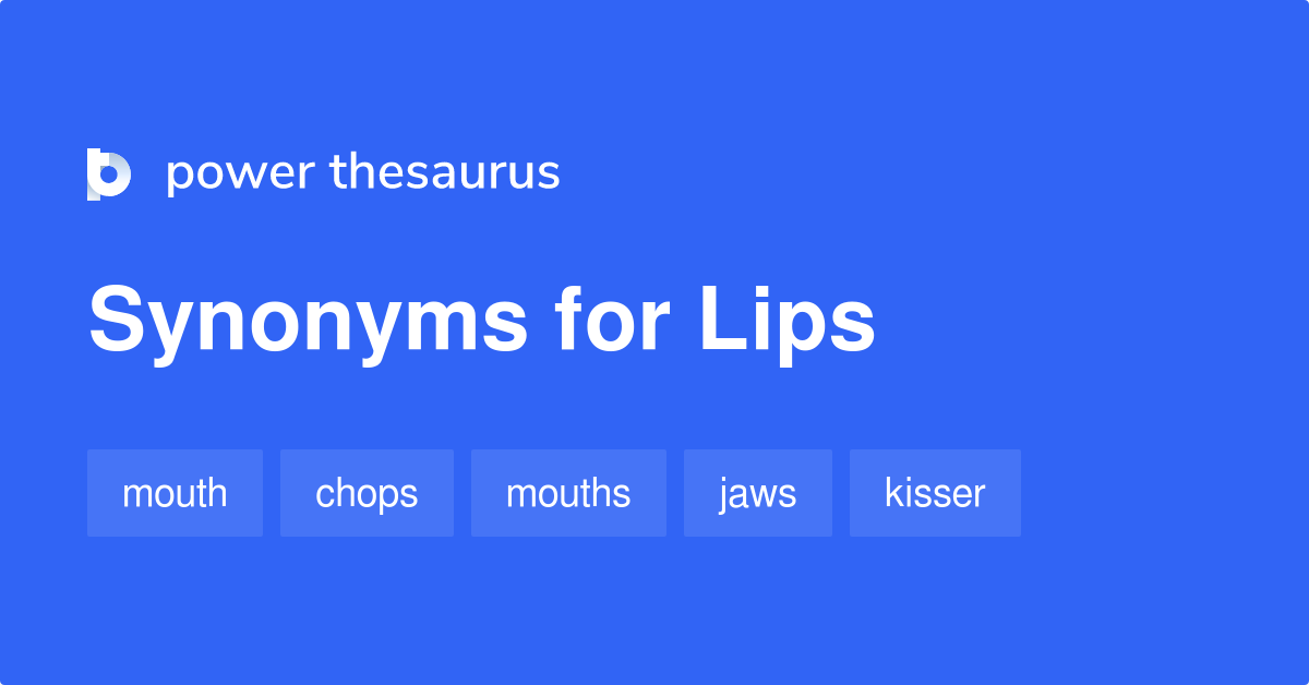 lips thesaurus