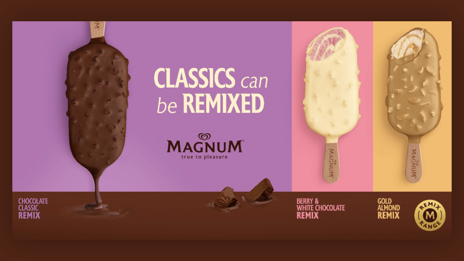 magnum chocolate classic remix