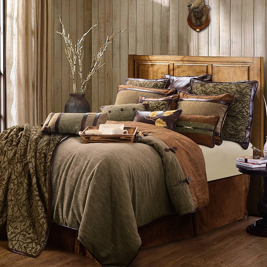 rustic bed comforters