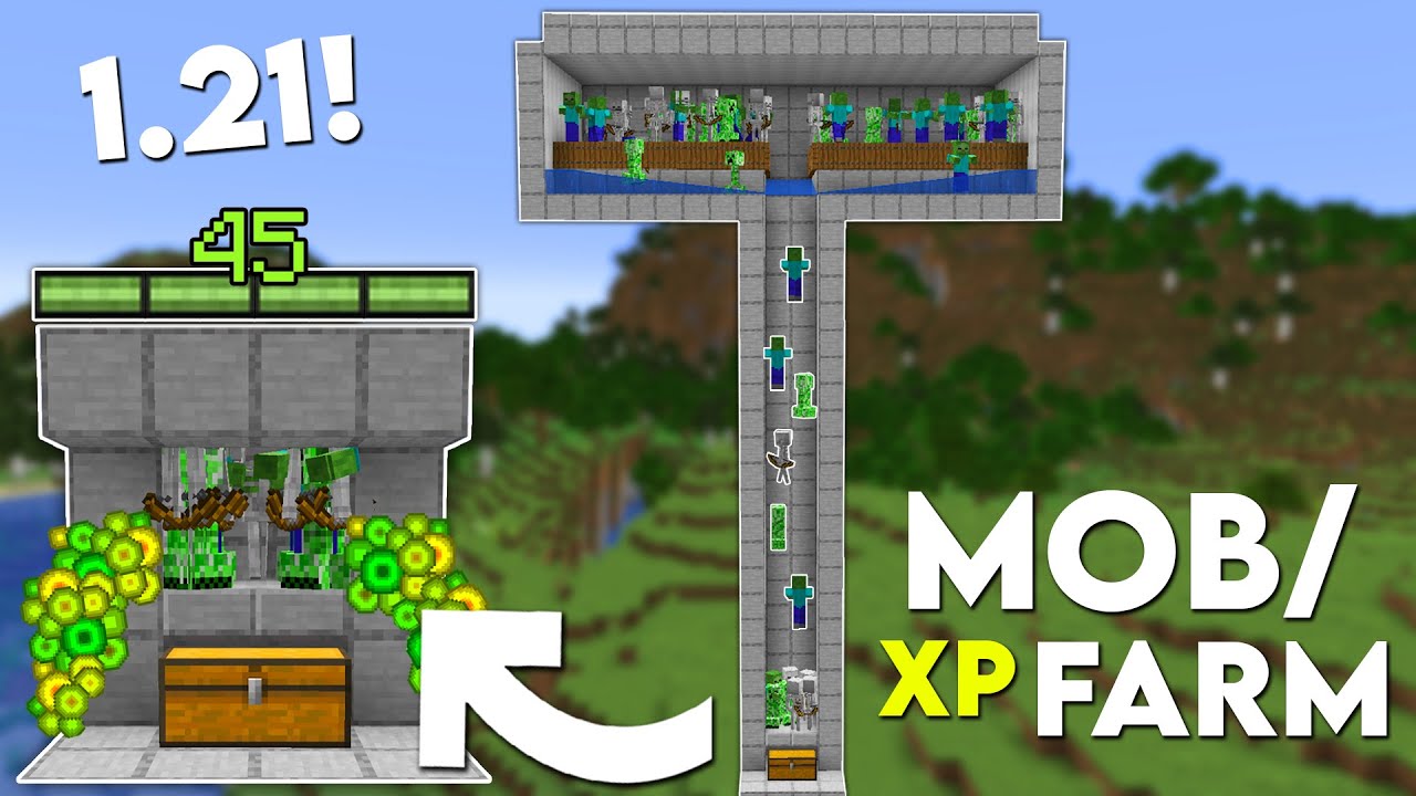 how to make an xp farm minecraft