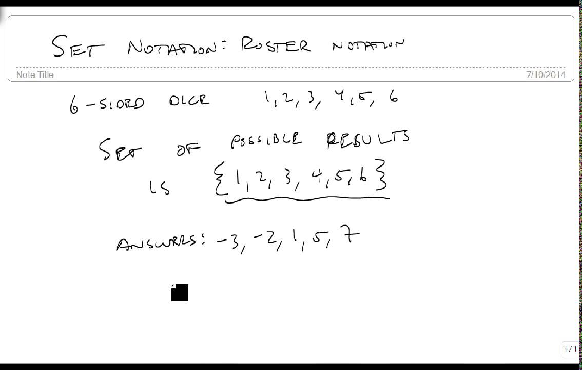 roster notation calculator