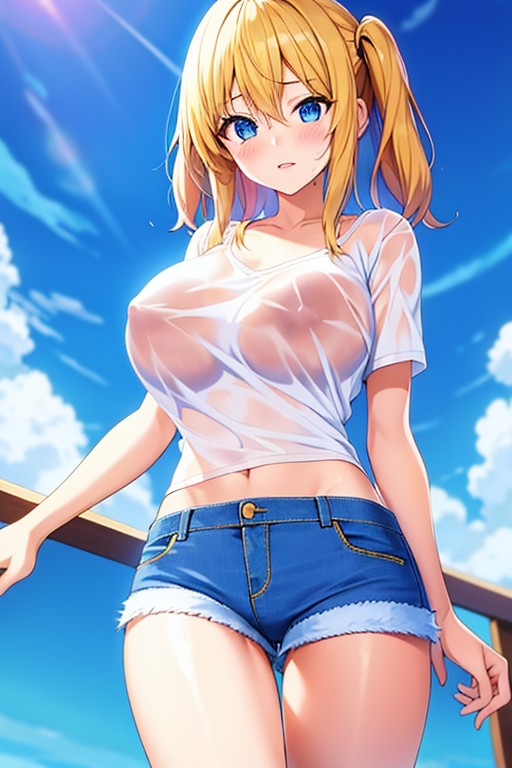 anime girl big boobs