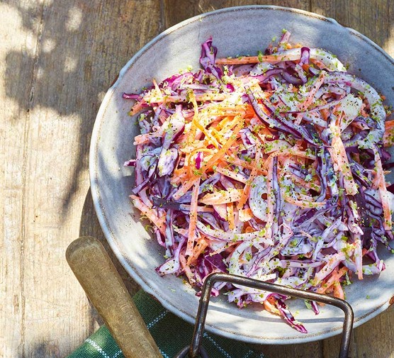 red cabbage coleslaw bbc good food