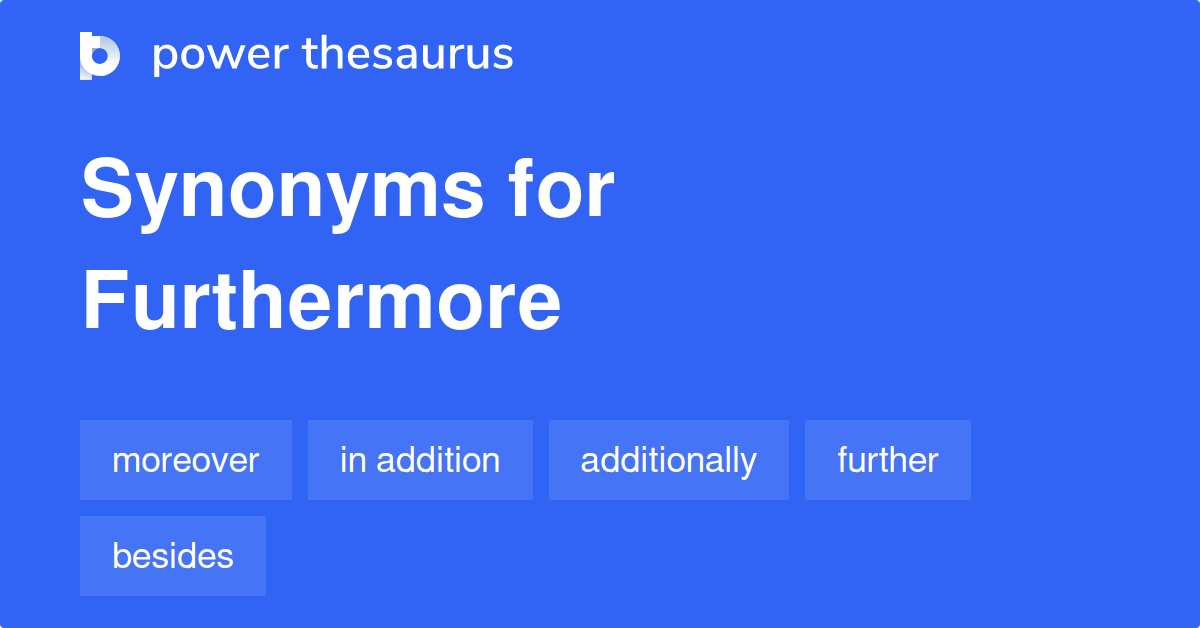 furthermore synonyms