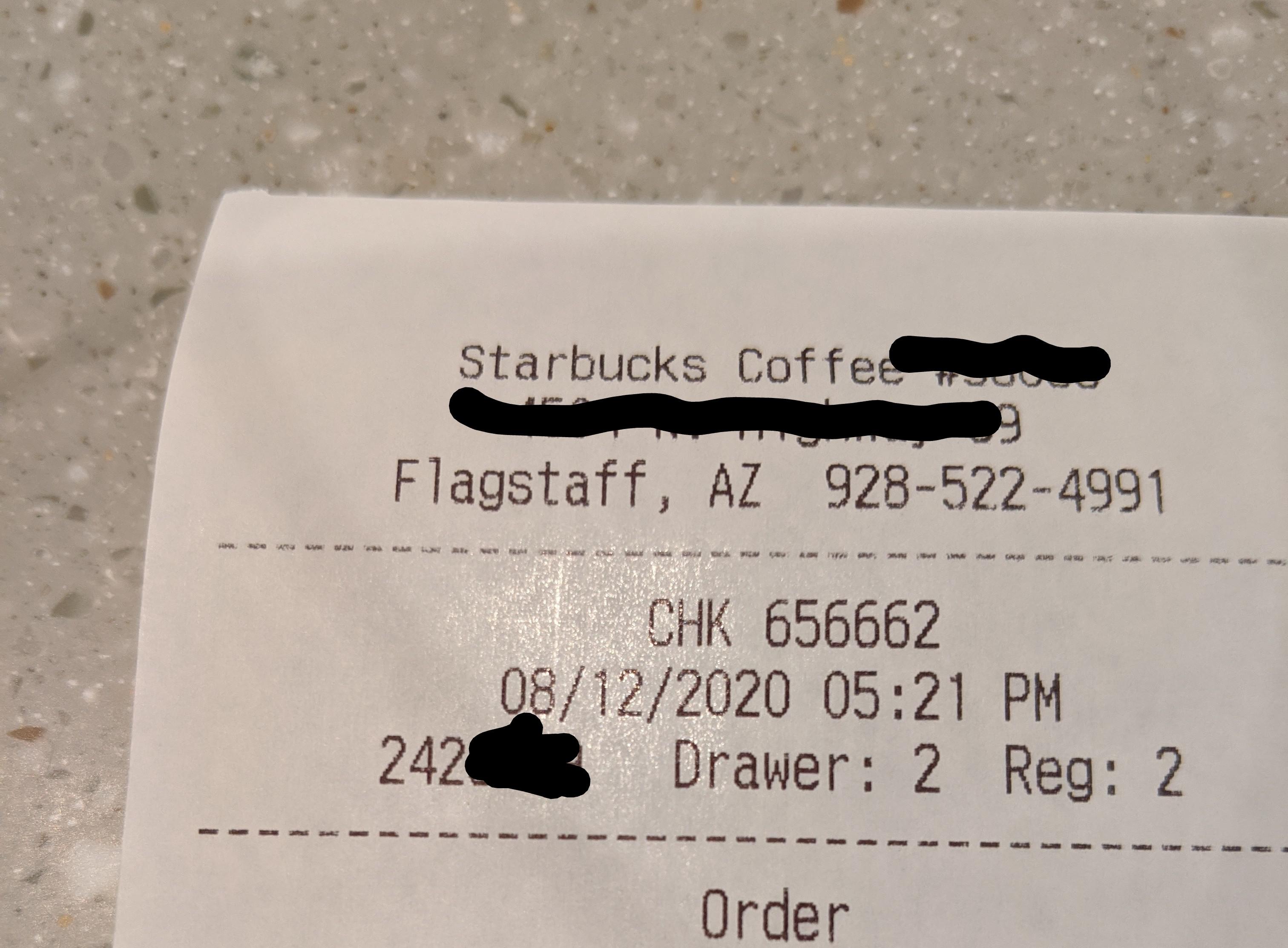 starbucks number