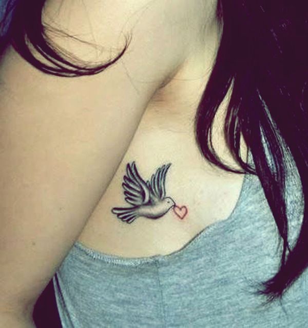 dove bird tattoo