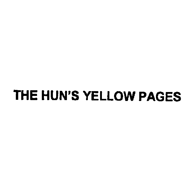 the huns yellow pages