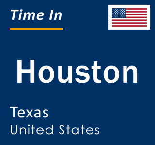 time in houston texas usa