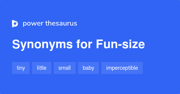 size synonyms