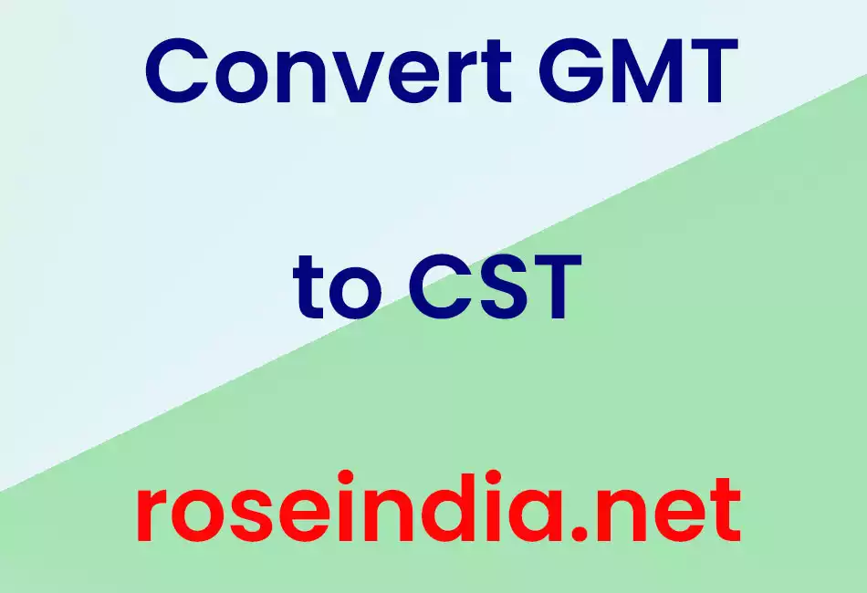 cst to gmt converter