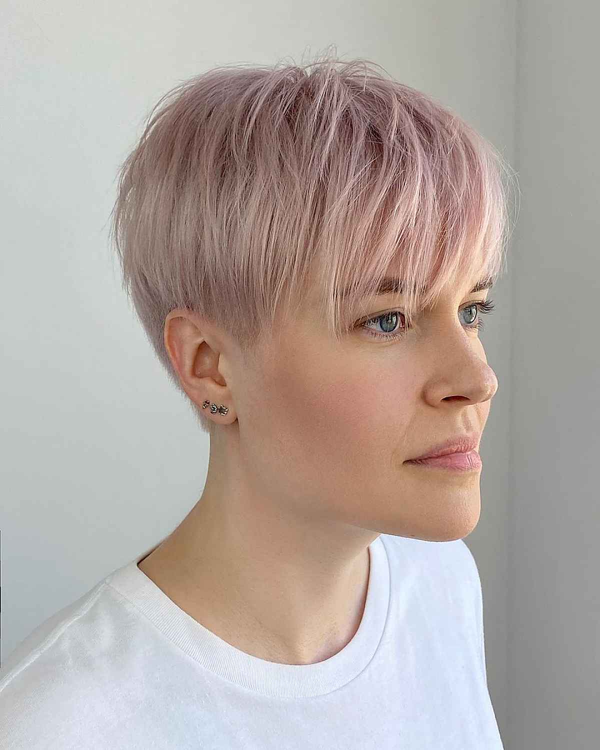 short pixie cut for fine hair