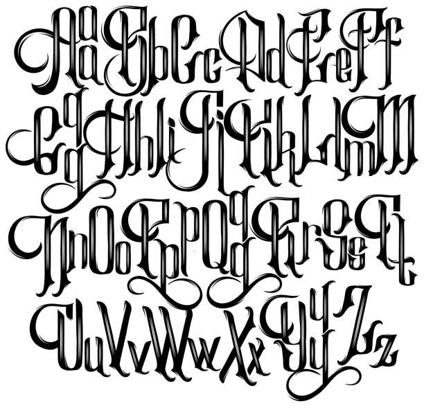 tattoo lettering fonts