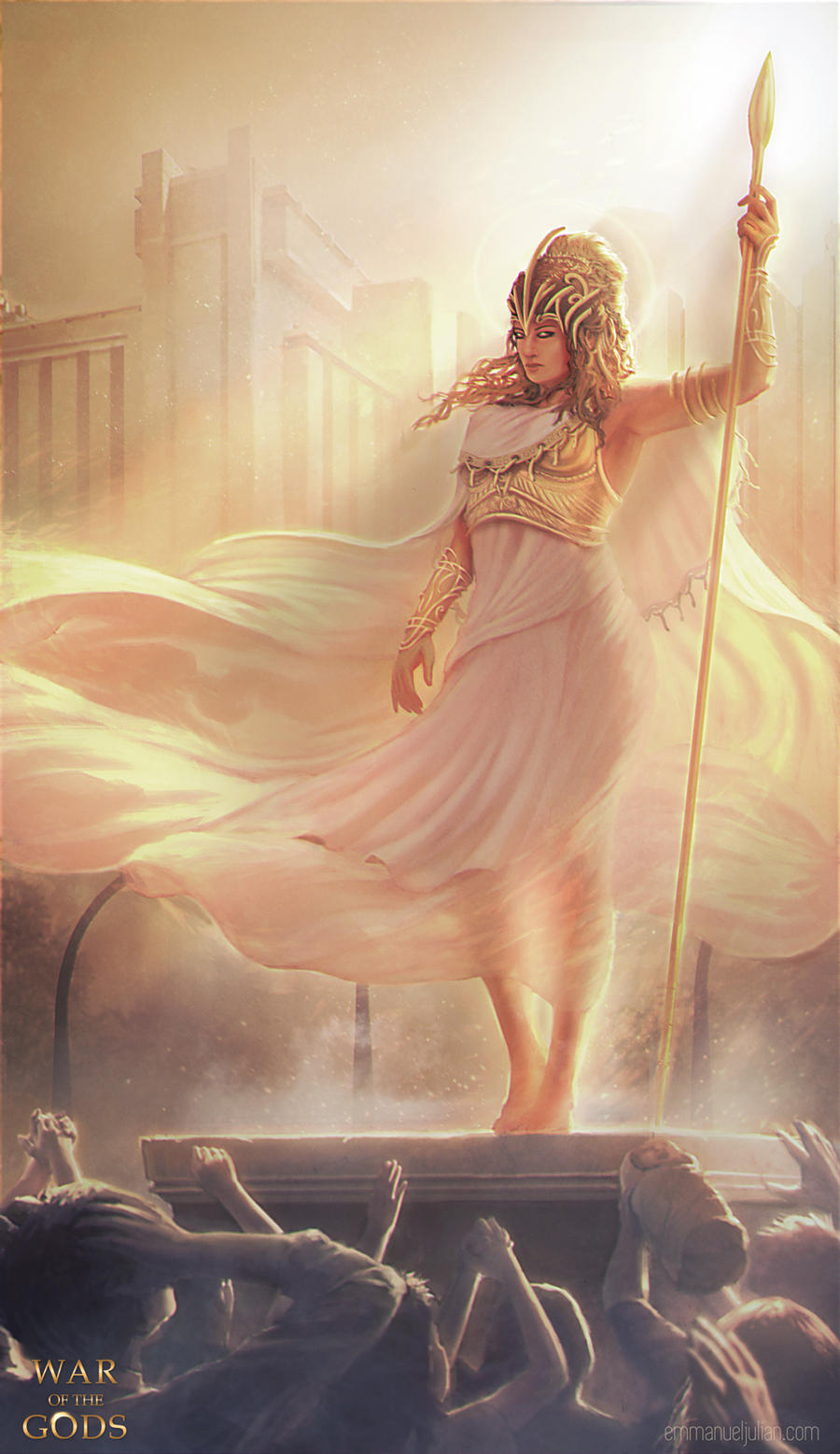 athena god of war art