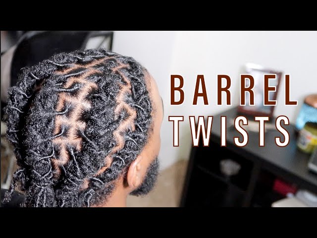 barrel twist for dreads