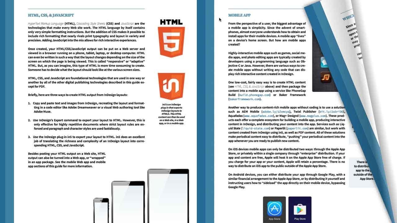 page flip animation indesign
