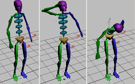 3ds max bone animation