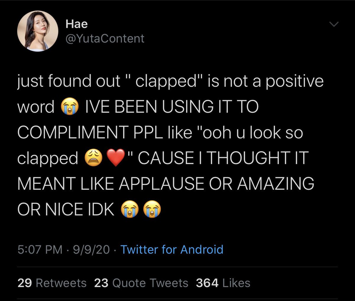 what does clapped mean uk slang