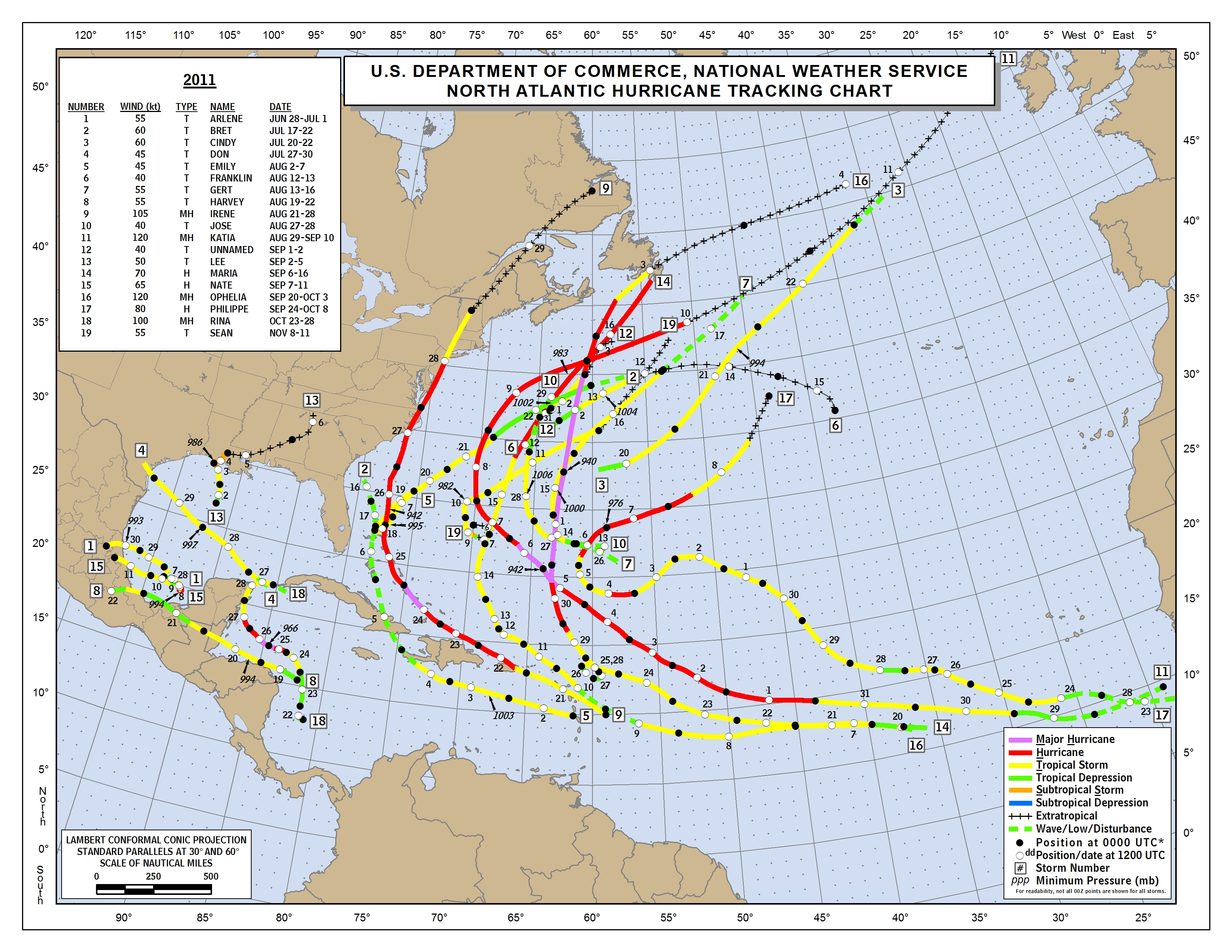 noaa hurricane tracker