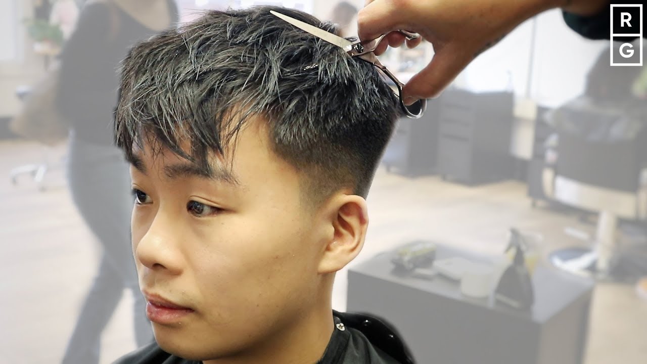 haircut male asian