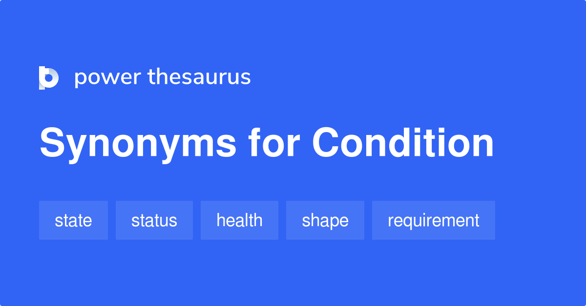 thesaurus condition