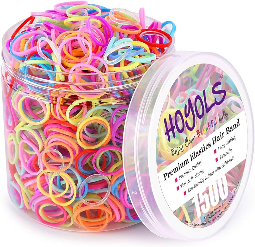 small rubber bands for hair