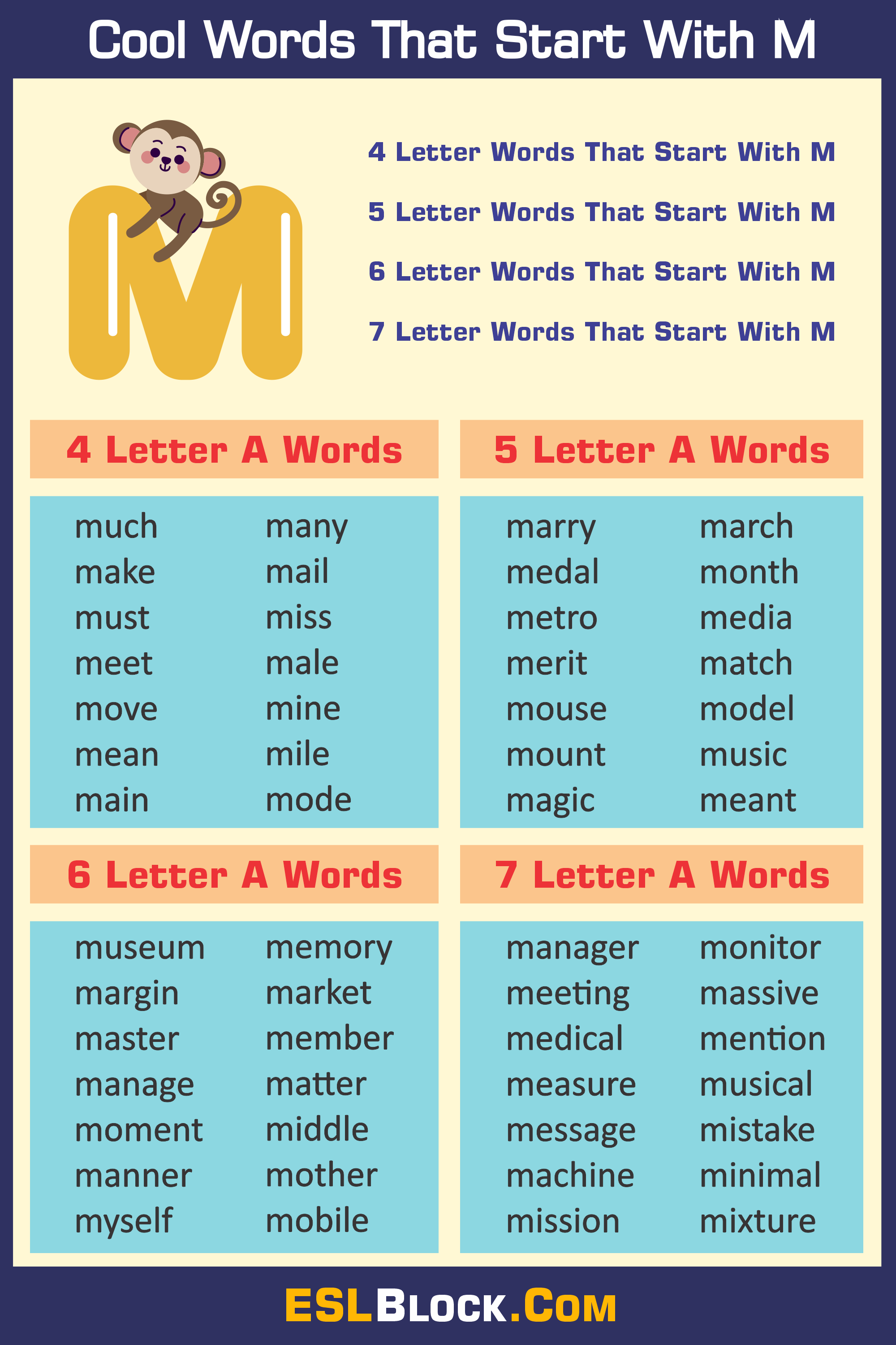 6 letter word 3rd letter m