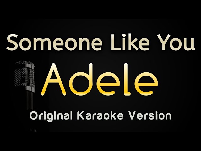 never mind i find someone like you karaoke