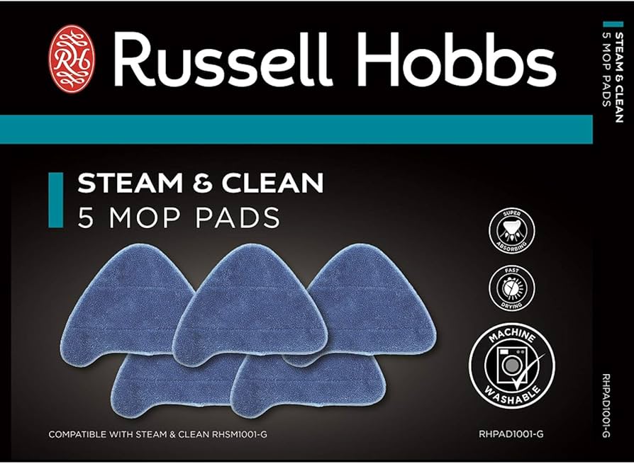 russell hobbs steam mop pads