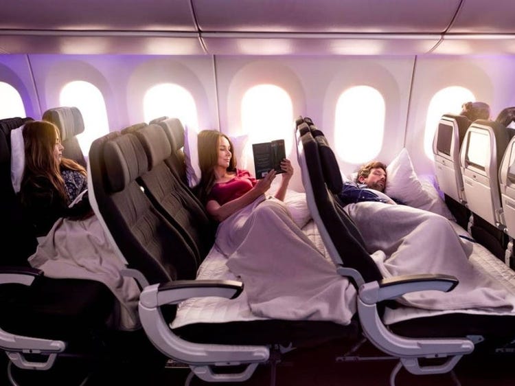 air nz skycouch