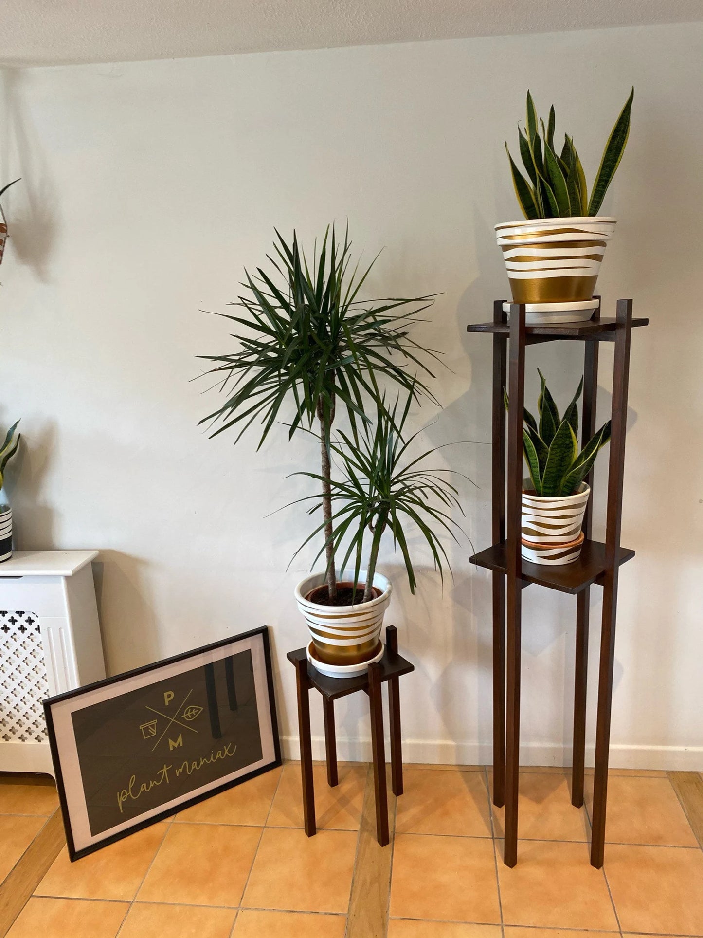 plant stand single tall