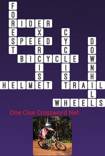 cycling track crossword clue