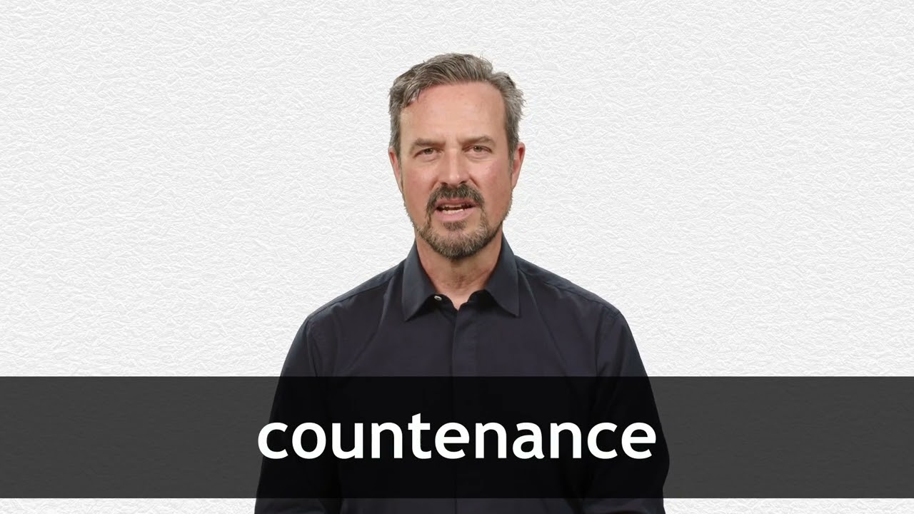 countenance pronunciation