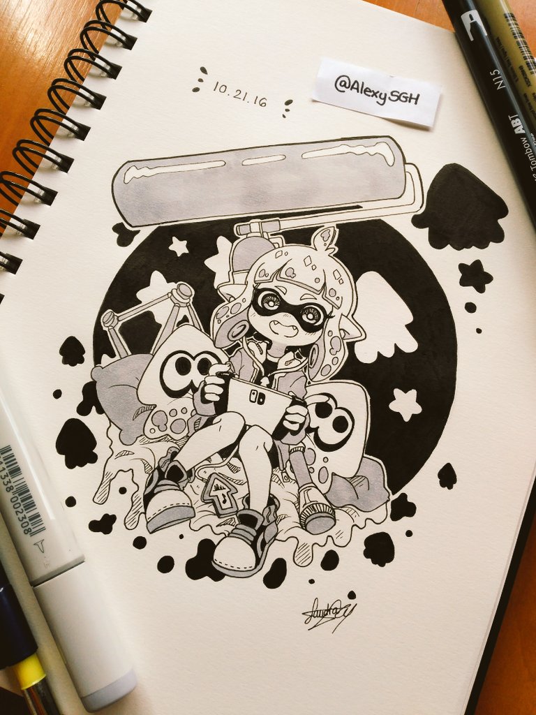 inktober nintendo