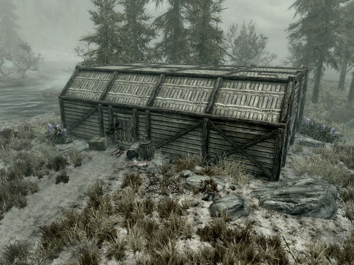 skyrim abandoned shack key