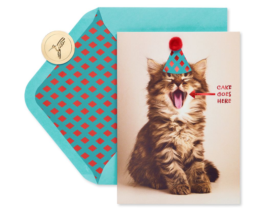 funny cat birthday cards