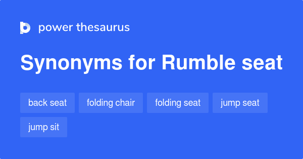 seating synonym