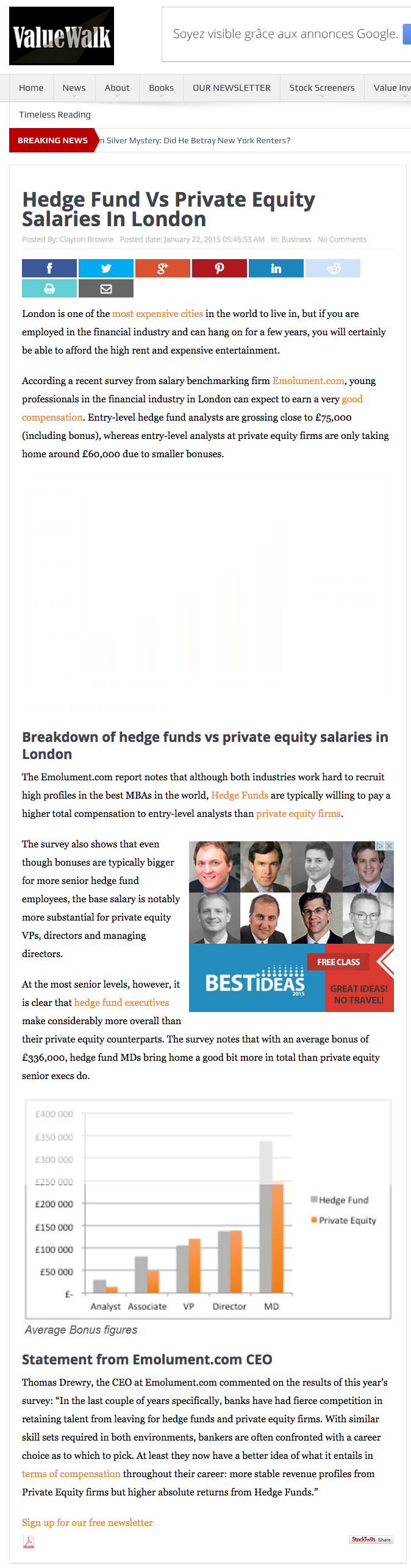 hedge fund london salary